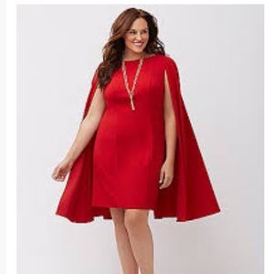 adrianna papell structured cape sheath dress